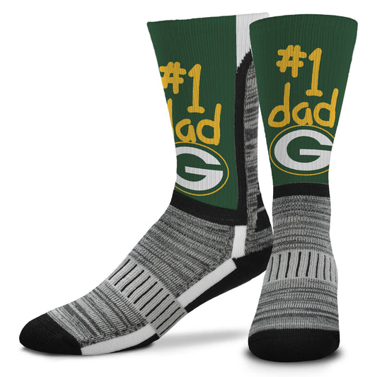 GREEN BAY PACKERS #1 DAD SOCKS