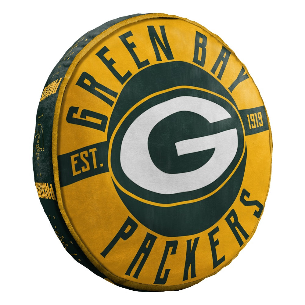 GREEN BAY PACKERS 15" CLOUD PILLOW