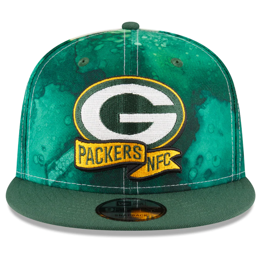 GREEN BAY PACKERS 2022 SIDELINE 9FIFTY SNAPBACK - INK