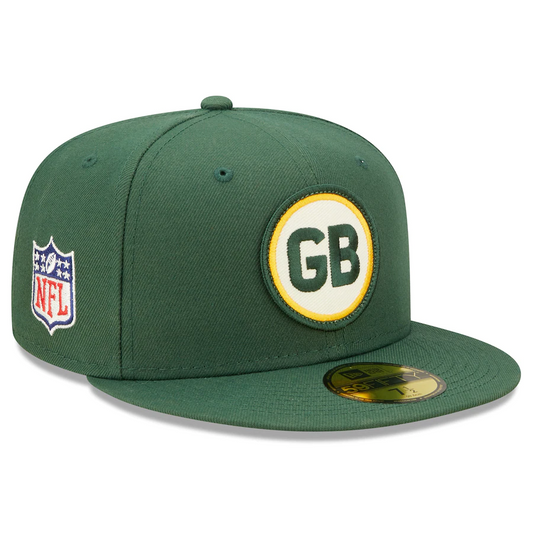 GREEN BAY PACKERS 2022 LÍNEA LATERAL HISTÓRICO 59FIFTY EQUIPADO - COOP