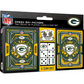 GREEN BAY PACKERS JUEGO DE 2 TARJETAS Y DADOS