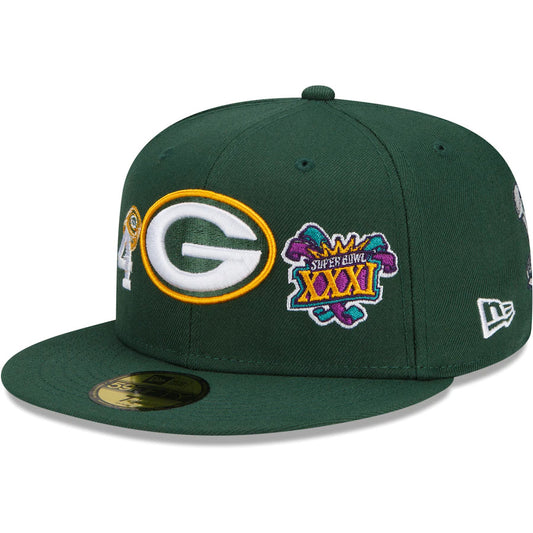 GREEN BAY PACKERS COUNT THE RINGS 59FIFTY FITTED