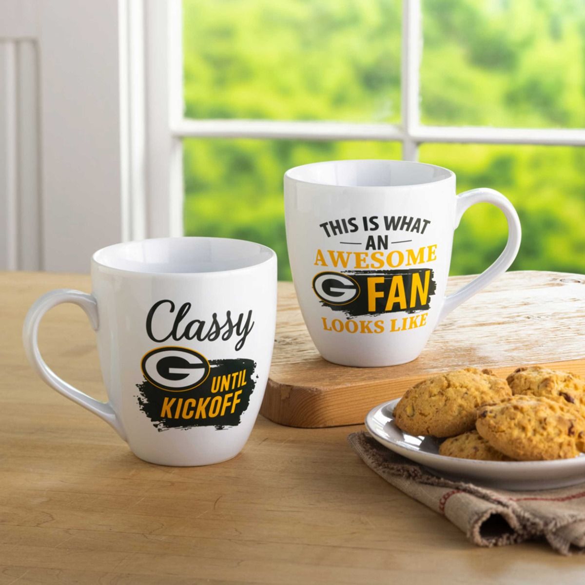 GREEN BAY PACKERS CUP O' JAVA SET