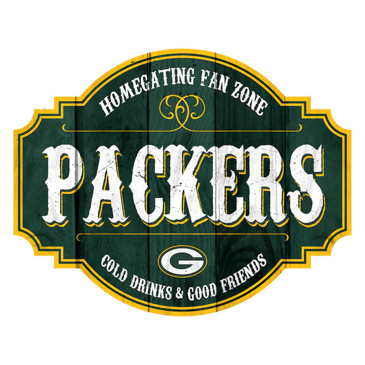 LETRERO DE TABERNA DE GREEN BAY PACKERS HOMEGATING