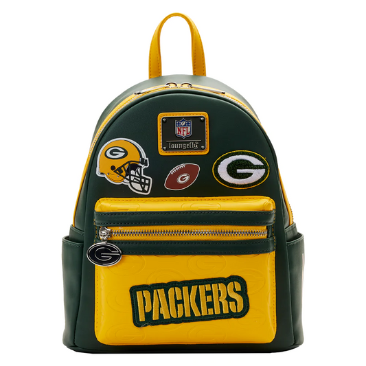 MOCHILA MINI LOUNGEFLY DE GREEN BAY PACKERS