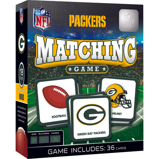 GREEN BAY PACKERS MATCHING GAME