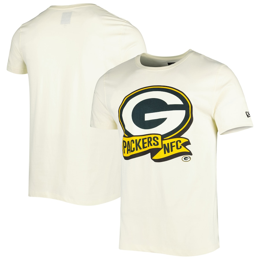 GREEN BAY PACKERS MEN'S 2022 SIDELINE T-SHIRT - CREAM