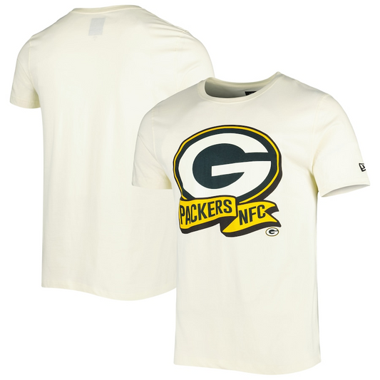 GREEN BAY PACKERS MEN'S 2022 SIDELINE T-SHIRT - CREAM