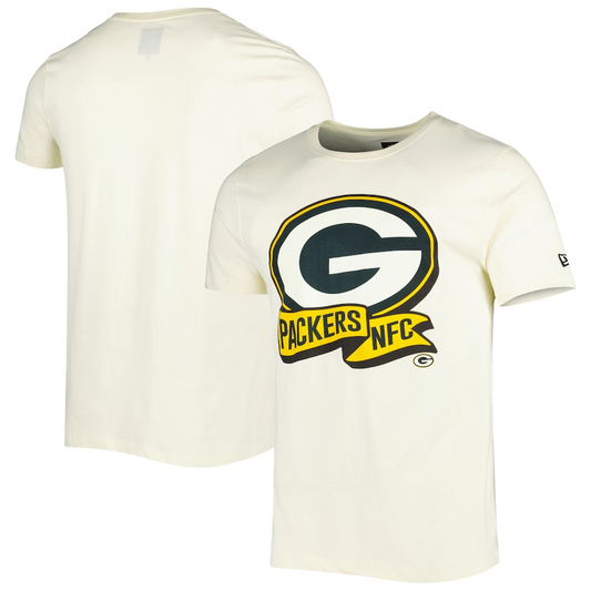 CAMISETA GREEN BAY PACKERS 2022 SIDELINE PARA HOMBRE - CREMA