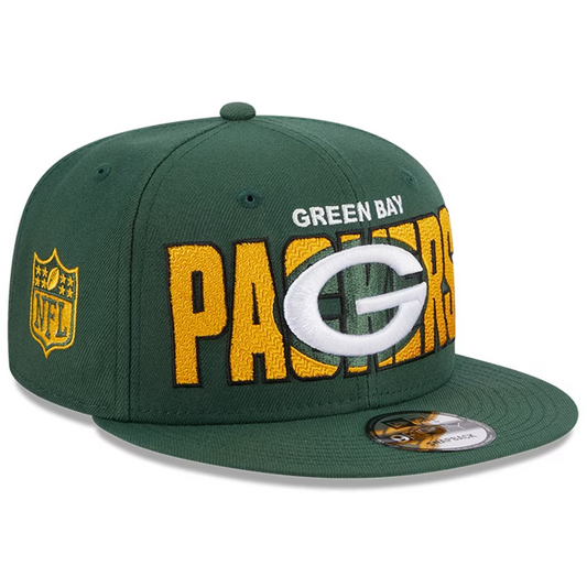 GREEN BAY PACKERS MEN'S 2023 NFL DRAFT ALT HAT 9FIFTY SNAPBACK