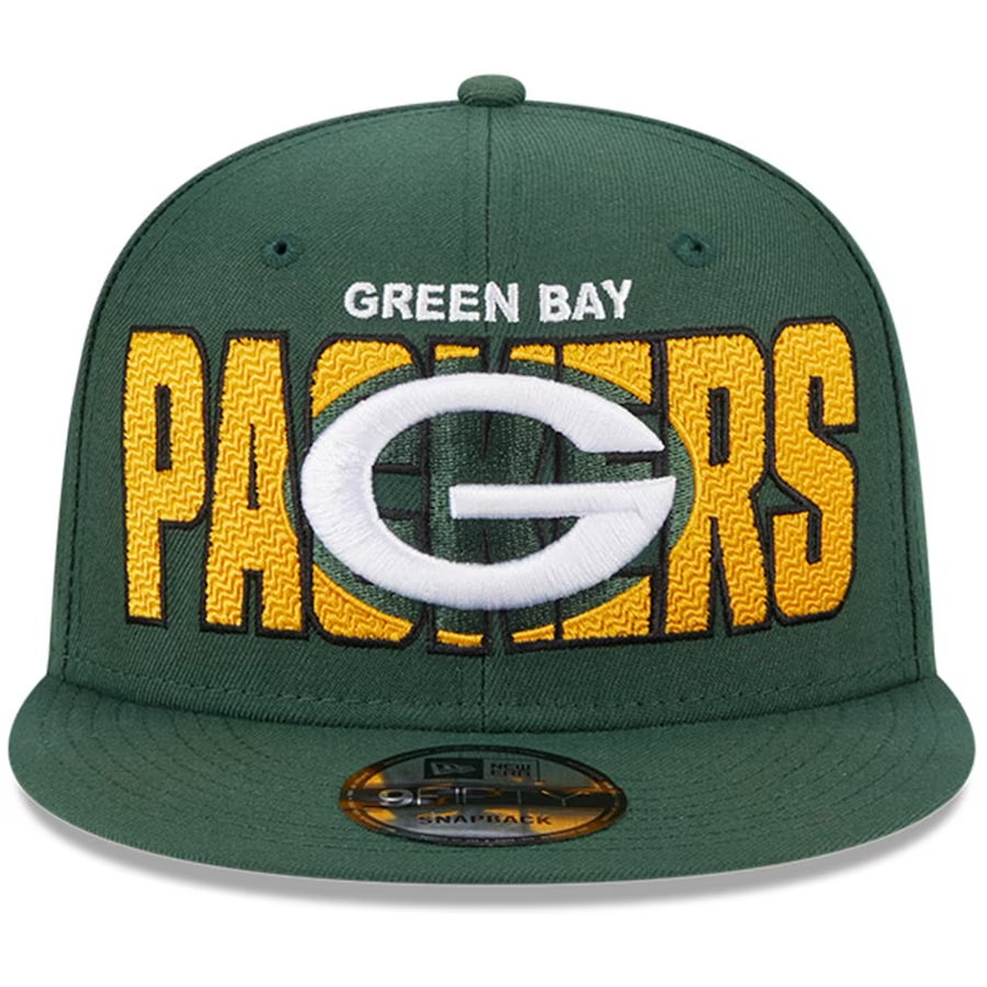 BAY PACKERS MEN'S 2023 NFL DRAFT HAT 9FIFTY SNAPBACK JR'S SPORTS