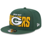 GREEN BAY PACKERS MEN'S 2023 NFL DRAFT ALT HAT 9FIFTY SNAPBACK