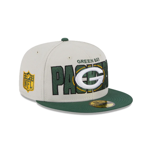 GREEN BAY PACKERS MEN'S 2023 NFL DRAFT HAT 59FIFTY FITTED