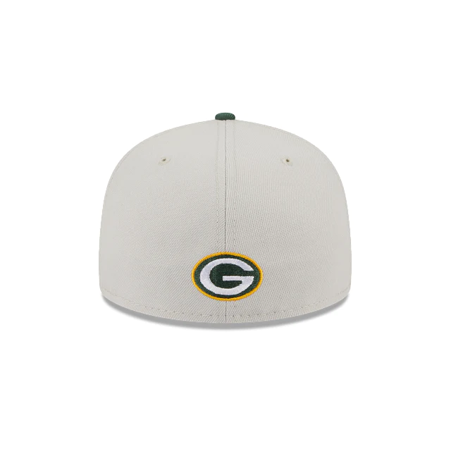 Men's New Era Stone/Green Green Bay Packers 2023 NFL Draft on Stage 59FIFTY Fitted Hat