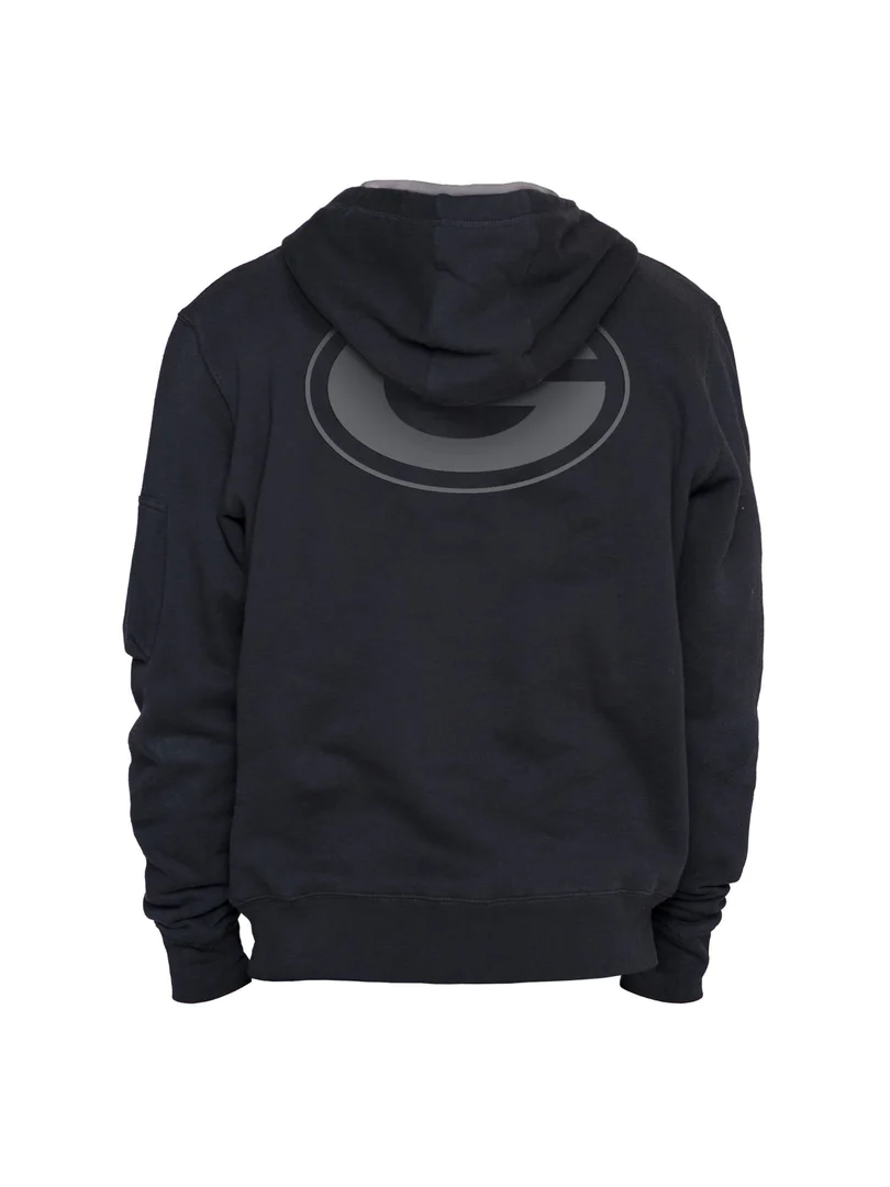 GREEN BAY PACKERS MEN'S ALPHA INDUSTRIES PULLOVER HOODIE SWEATSHIRT