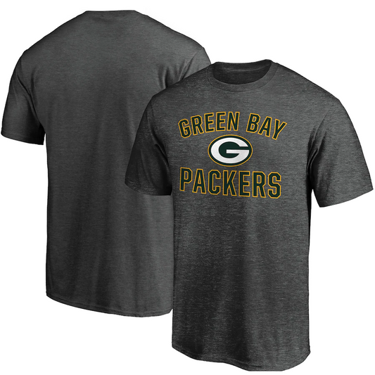 GREEN BAY PACKERS MEN'S VICTORY ARCH TEE - CHARCOAL