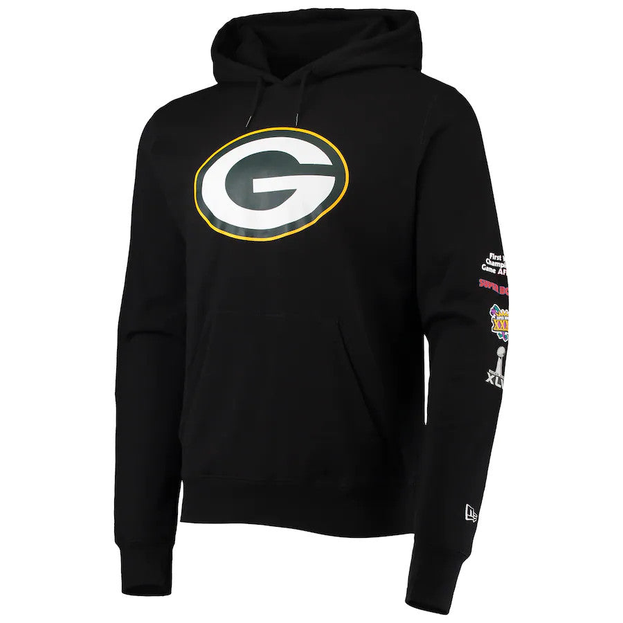 GREEN BAY PACKERS MEN'S WORLD CHAMPIONS HOODED SWEATSHIRT