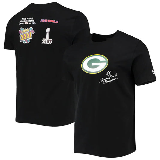 GREEN BAY PACKERS MEN'S WORLD CHAMPIONS T-SHIRT