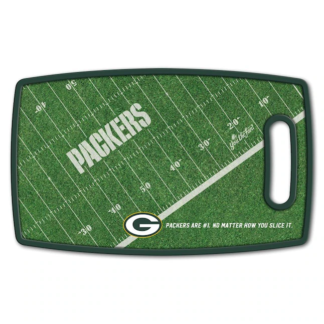 GREEN BAY PACKERS RETRO CUTTING BOARD