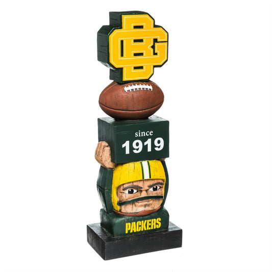 GREEN BAY PACKERS RETRO TIKI TOTEM