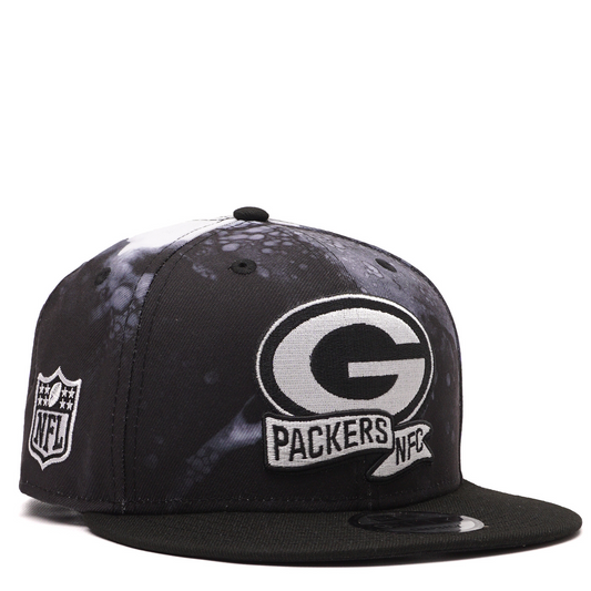 GREEN BAY PACKERS SIDELINE 9FIFTY SNAPBACK - TINTA NEGRA/BLANCO