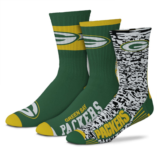 GREEN BAY PACKERS STIMULUS SOCKS