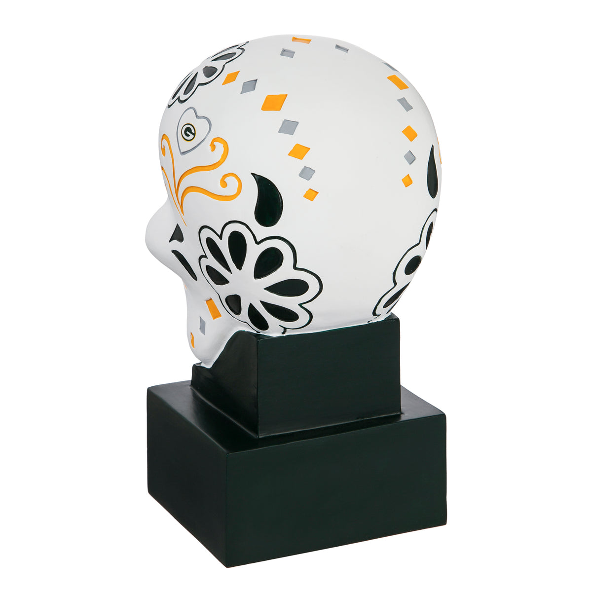 CABEZA DE CALAVERA DE AZÚCAR DE GREEN BAY PACKERS