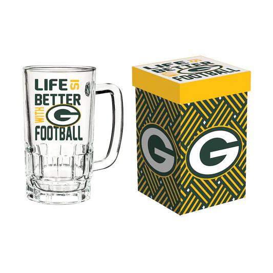 TAZA CON CAJA GREEN BAY PACKERS