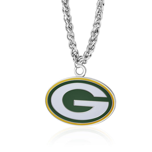 GREEN BAY PACKERS TEAM LOGO NECKLACE
