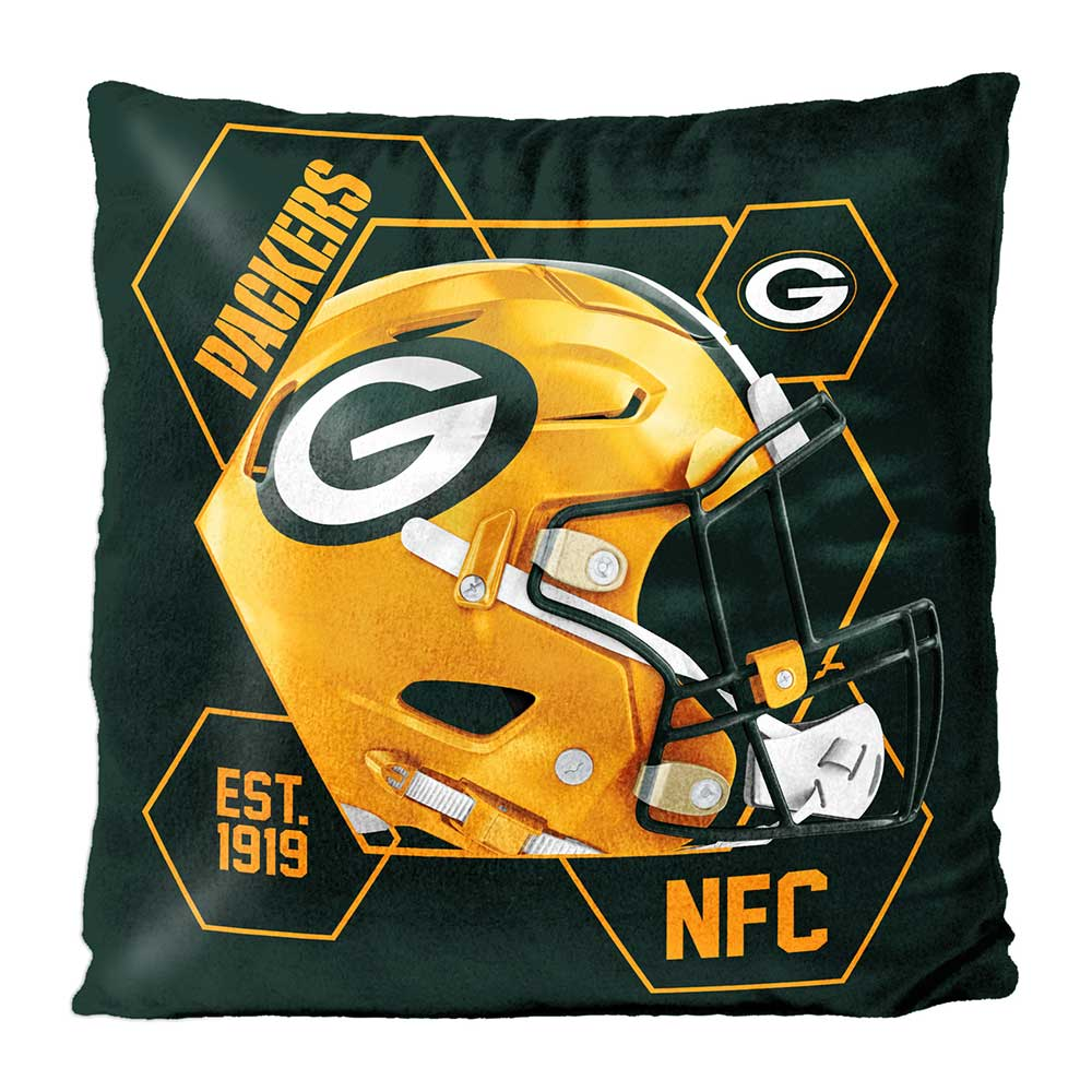 GREEN BAY PACKERS VELVET PILLOW