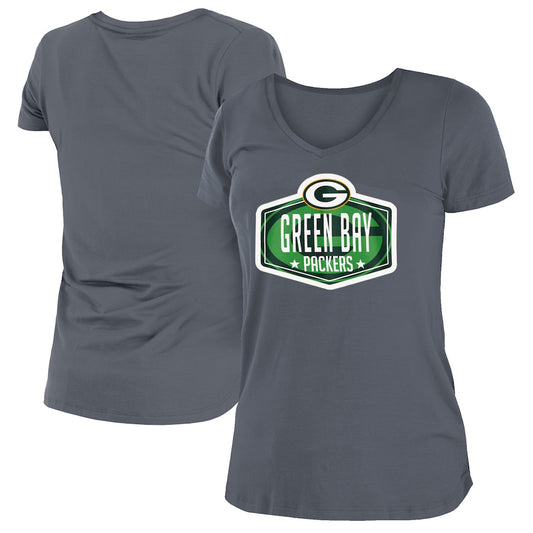 CAMISETA GREEN BAY PACKERS MUJER 2021 NFL DRAFT DAY