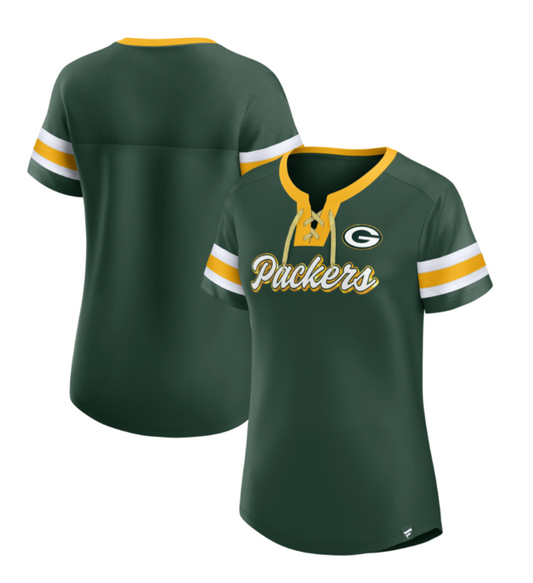 CAMISETA ATHENA DE GREEN BAY PACKERS PARA MUJER