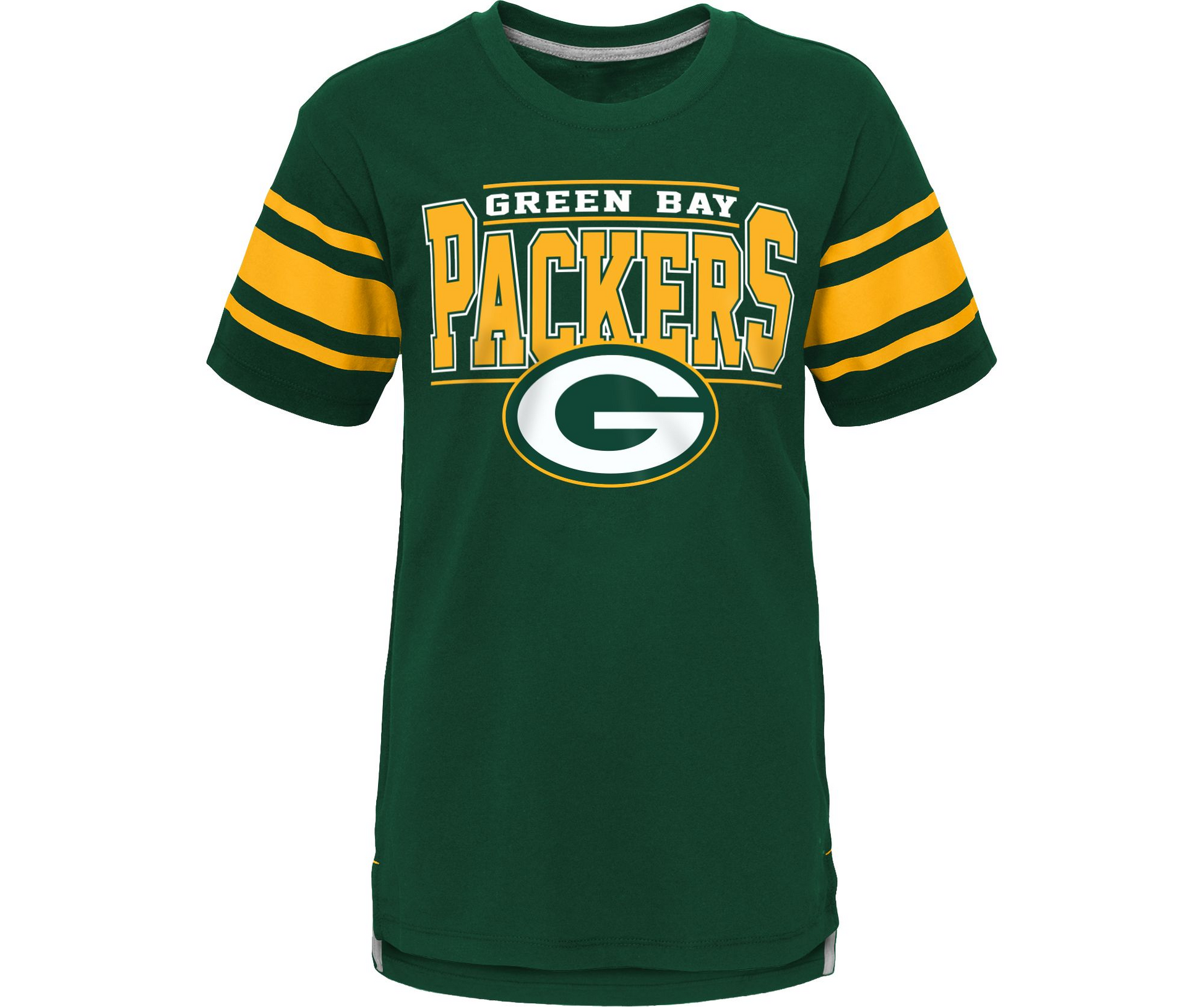 Green bay packers youth top shirts