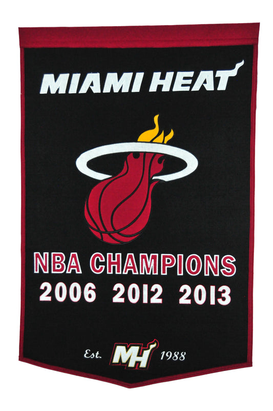 MIAMI HEAT DYNASTY BANNER