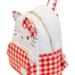 HELLO KITTY GINGHAM LOUNGEFLY MINI BACKPACK