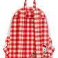 HELLO KITTY GINGHAM LOUNGEFLY MINI BACKPACK
