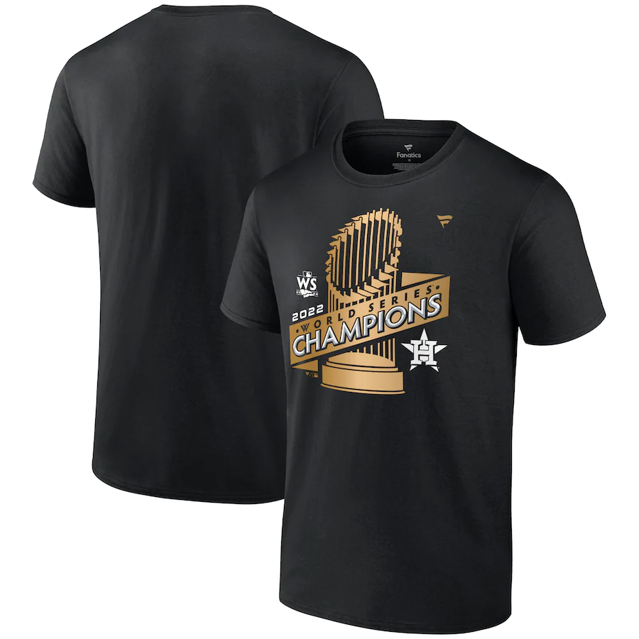 CAMISETA DEL DESFILE DE CAMPEONES DE LA SERIE MUNDIAL 2022 DE LOS HOUSTON ASTROS