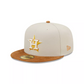 HOUSTON ASTROS CORD VISOR 59FIFTY SOMBRERO AJUSTADO (ALA DE PANA)