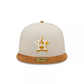 HOUSTON ASTROS CORD VISOR 59FIFTY FITTED HAT (CORDUROY BRIM)