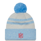 HOUSTON OILERS 2022 SIDELINE HISTORIC CUFFED POM KNIT