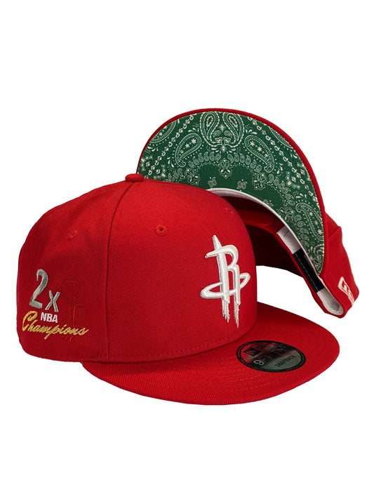 HOUSTON ROCKETS LIFE QUARTER 9FIFTY SNAPBACK