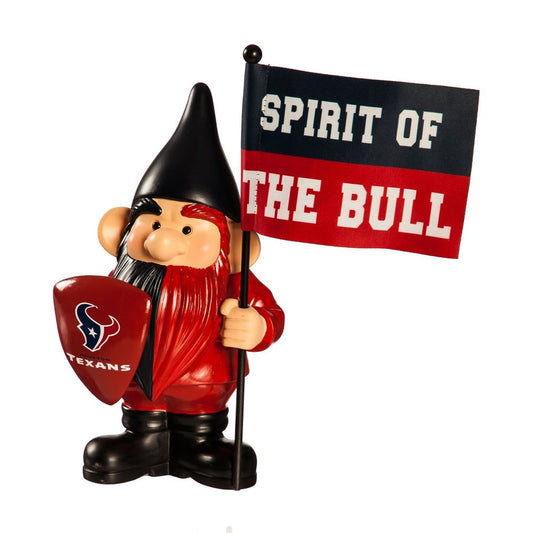 HOUSTON TEXANS FLAG HOLDER GNOME