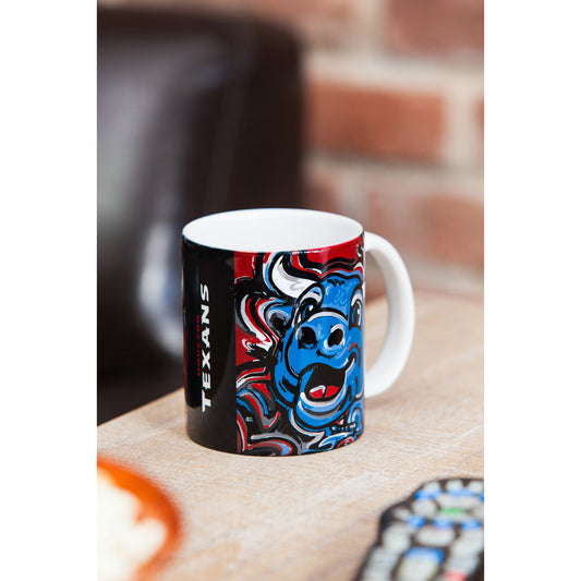 HOUSTON TEXANS JUSTIN PATTERN MUG