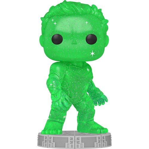 HULK VERDE ARTISTA SERIE POP! FIGURA DE VINILO CON POP! FUNDA PROTECTORA