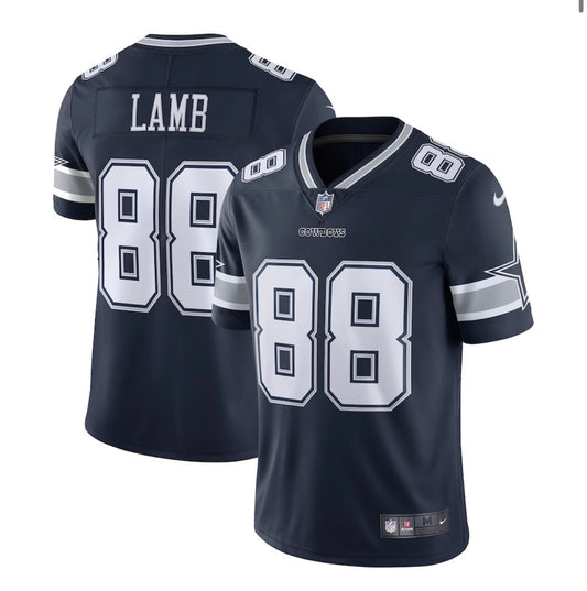 CeeDee Lamb Vapor Limited Nike Jersey-Navy