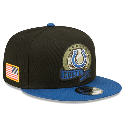INDIANAPOLIS COLTS 2022 SALUTE TO SERVICE 9FIFTY SNAPBACK HAT