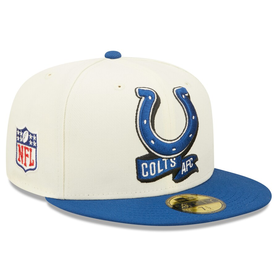 INDIANAPOLIS COLTS 2022 SIDELINE 59FIFTY FITTED HAT