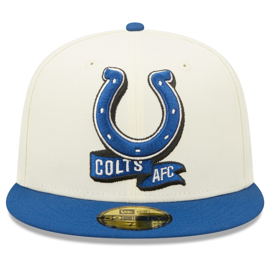 INDIANAPOLIS COLTS 2022 SIDELINE 59FIFTY FITTED HAT