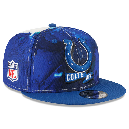 INDIANAPOLIS COLTS 2022 SIDELINE 9FIFTY SNAPBACK - TINTA