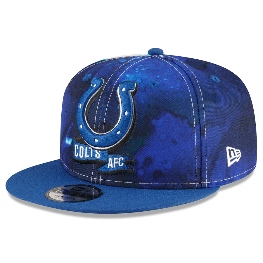 INDIANAPOLIS COLTS 2022 SIDELINE 9FIFTY SNAPBACK - INK